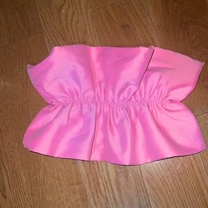 Barbie Pink Crop tube top
